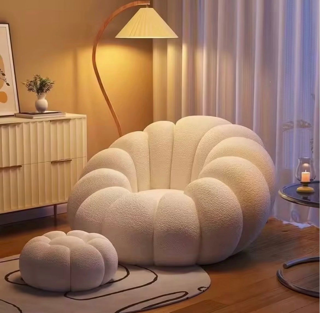Pouf Fauteuil Géant XXL Velours – Le Toucher Doux Qui Change Tout