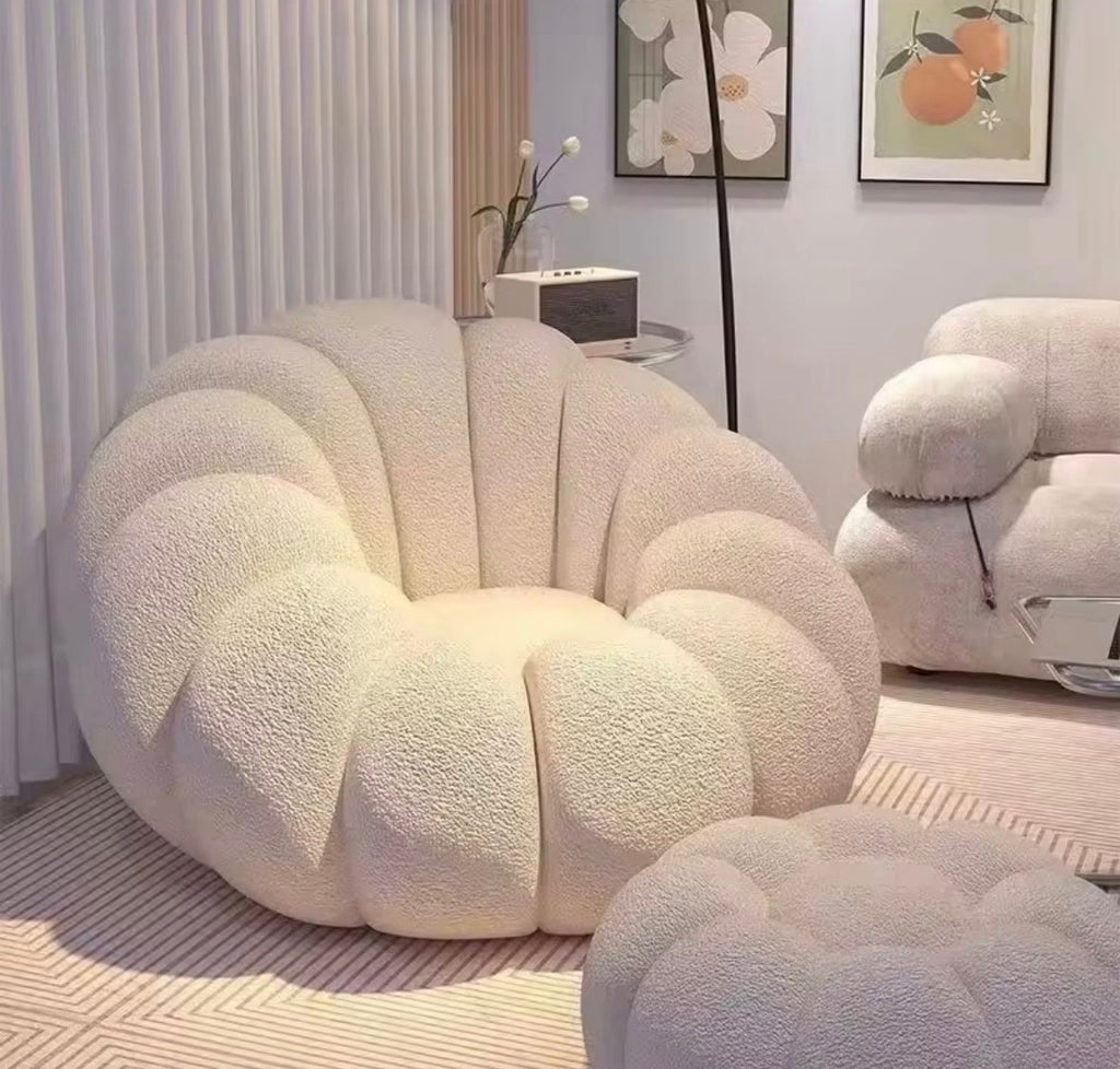 Pouf Fauteuil Géant XXL Velours – Le Toucher Doux Qui Change Tout